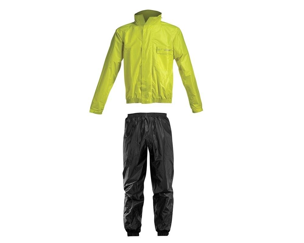 Traje de lluvia Acerbis Logo Negro-Amarillo