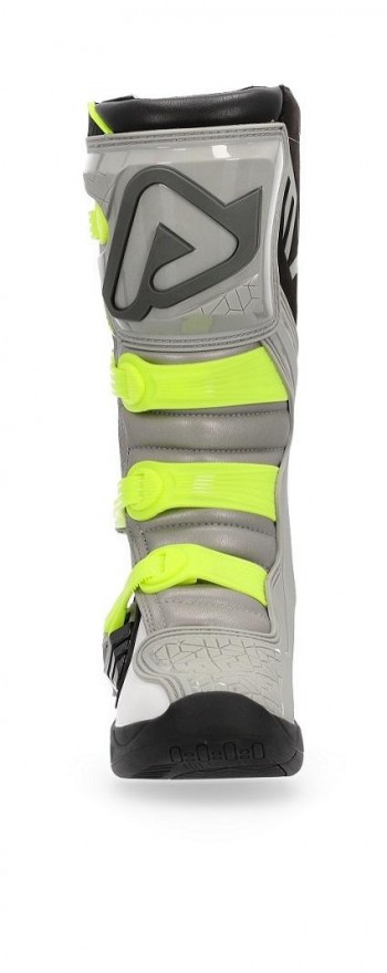 Botas Acerbis X-Team Gris-Amarillo