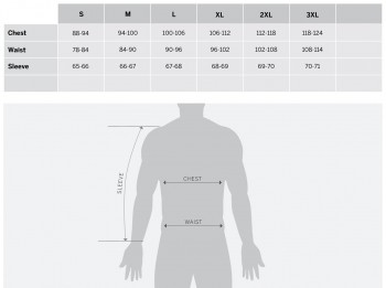 Chaqueta impermeable Acerbis Dek Pack Amarilla