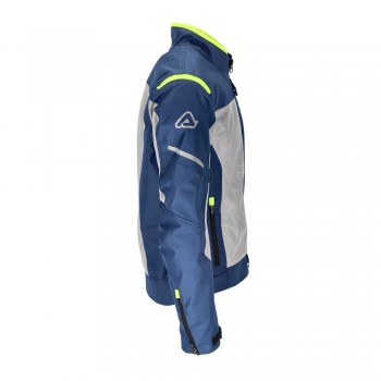 Chaqueta Acerbis Ramsey man Vented Azul-Amarillo CE