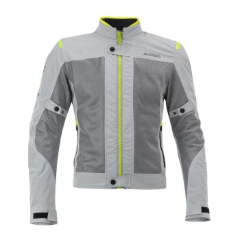 Chaqueta Acerbis Ramsey man Vented Gris-Amarillo CE