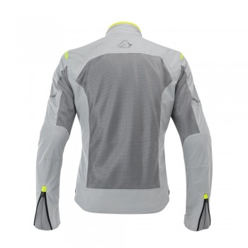 Chaqueta Acerbis Ramsey man Vented Gris-Amarillo CE