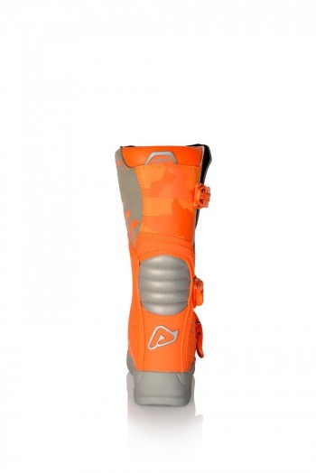 Botas Acerbis X-Team Junior Naranja-Gris
