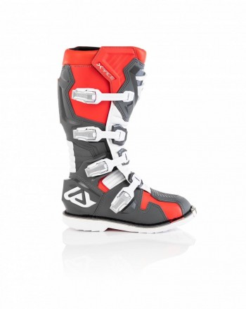 Botas Acerbis X-Race Rojo-Gris