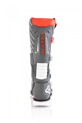 Botas Acerbis X-Race Rojo-Gris