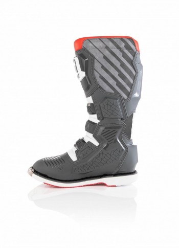 Botas Acerbis X-Race Rojo-Gris