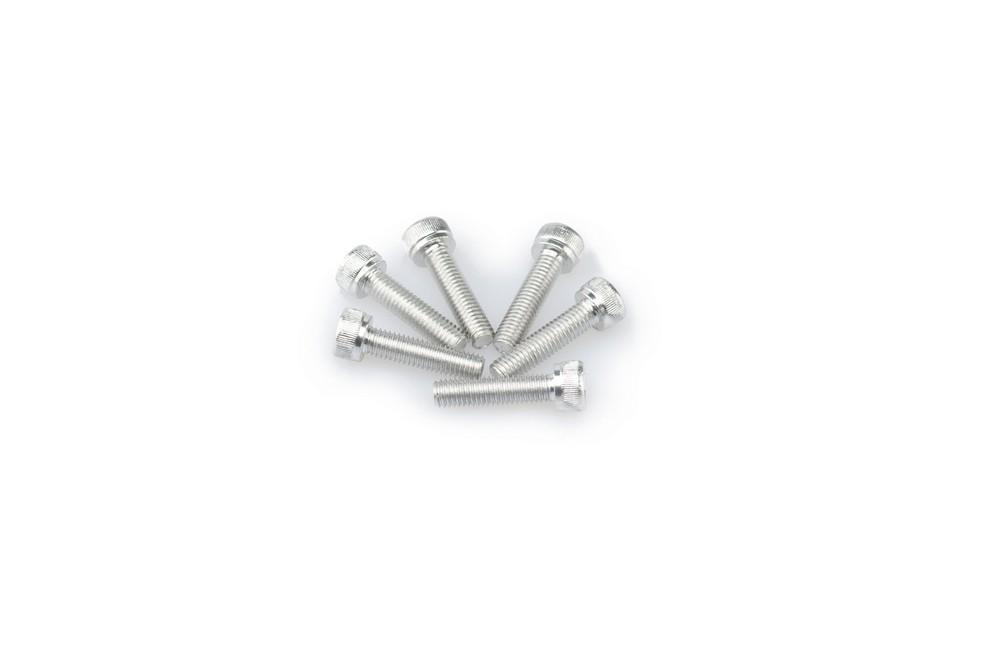 Blister 6 Tornillos allen M5X20MM. c/plata