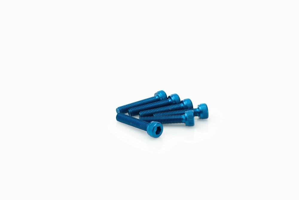 Blister 6 Tornillos allen M5X25MM. C/azul
