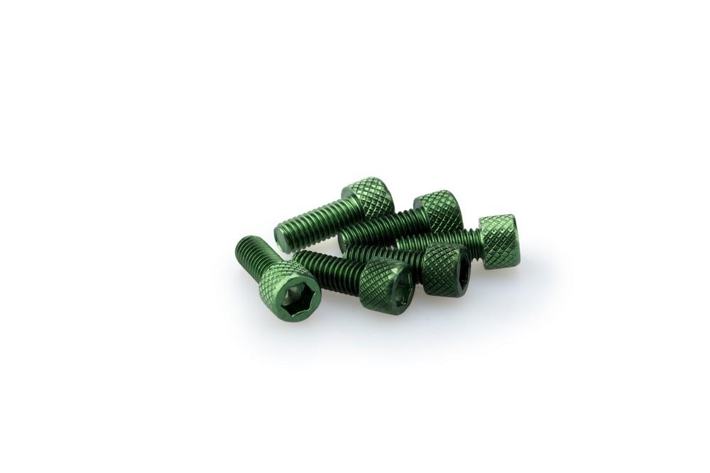 Blister 6 Tornillos allen M6X15MM. c/verde
