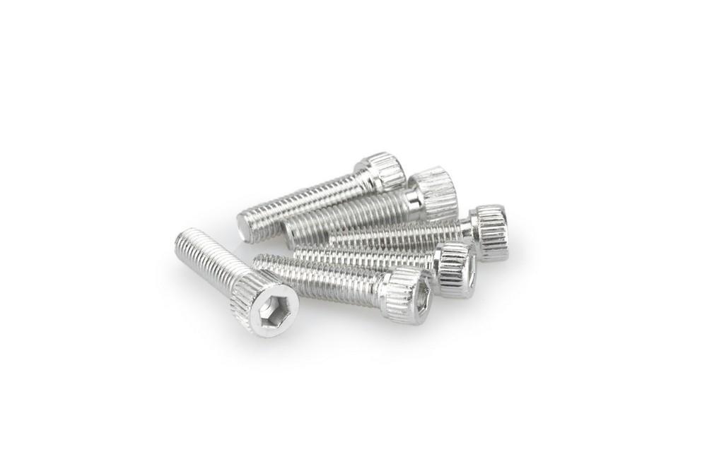 Blister 6 Tornillos allen M8X30MM. C/plata