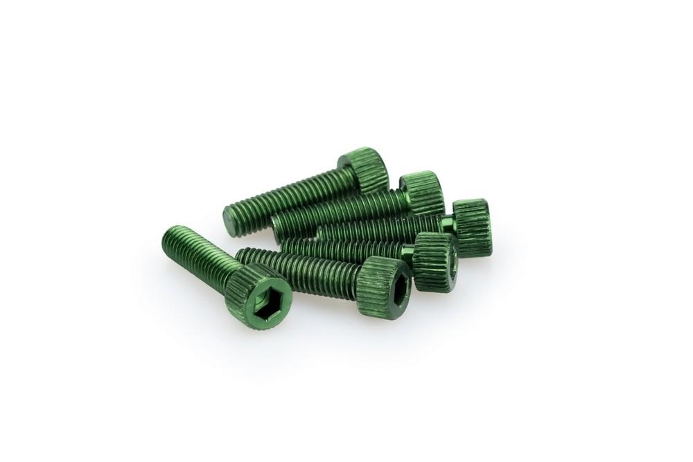 Blister 6 Tornillos allen M8X30MM. C/verde