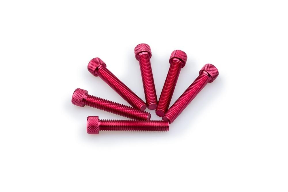 Blister 6 Tornillos allen M8X45MM. C/rojo