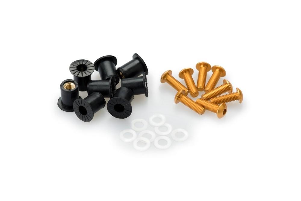 Kit tornilleria color oro