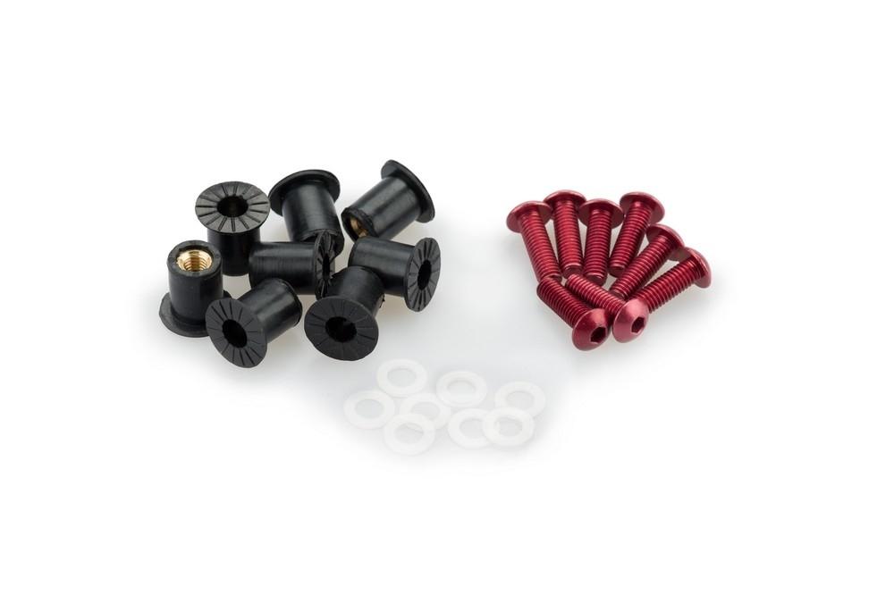 Kit tornilleria C/rojo