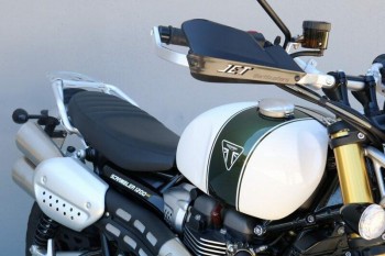 Estructura central aluminio paramanos Barkbusters para Triumph Scrambler 1200 2019-2022