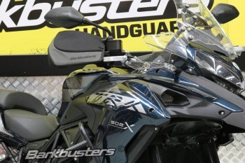 Estructura central aluminio paramanos Barkbusters para Benelli TRK 502