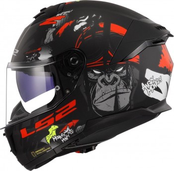 Casco LS2 FF808 Stream II Angry Monkey