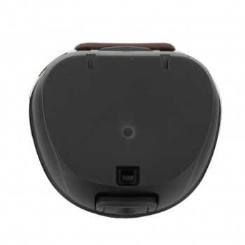 Baul 36L Piaggio Beverly Blanco Perla 566 respaldo negro
