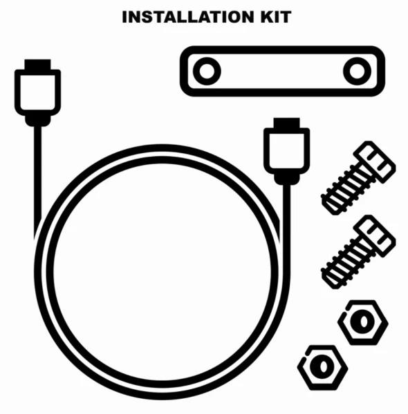 Kit instalacion centralita multimedia Piaggio MIA 2.0 en Medley 125/150 Eu4