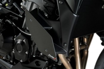 Alerones downforce laterales naked Kawasaki Z900 2020-2024 negros