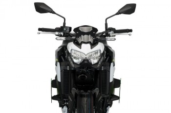 Alerones downforce laterales naked Kawasaki Z900 2020-2024 verdes