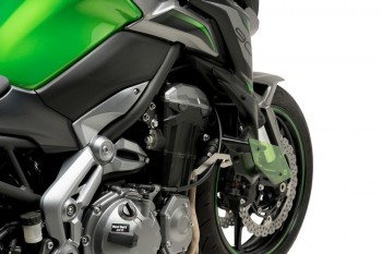 Alerones downforce laterales naked Kawasaki Z900 2017-2019 verdes