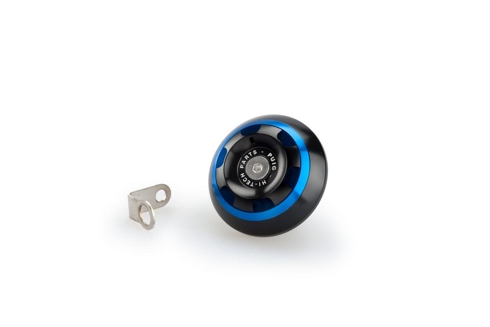 Tapon llenado aceite motor Triumph Speed Twin, Street Twin azul