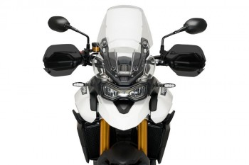 Extensiones paramanos original Triumph Tiger 850 Sport 2020-2024, Tiger 900 /GT 2020-2024 ahumadas oscuras