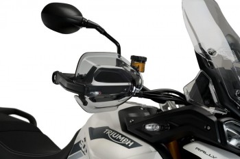 Extensiones paramanos original Triumph Tiger 850 Sport 2020-2024, Tiger 900 /GT 2020-2024 ahumadas