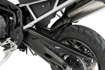Guardabarros trasero Triumph Tiger 850/900 negro mate