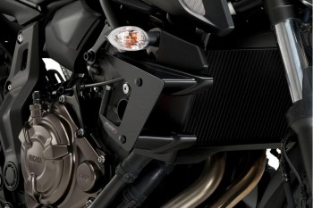 Alerones downforce laterales naked Yamaha MT-07 2018-2020 negros