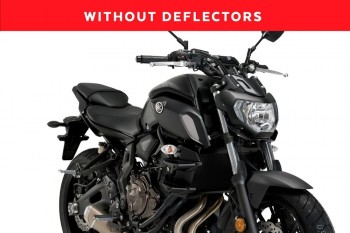 Alerones downforce laterales naked Yamaha MT-07 2018-2020 negros