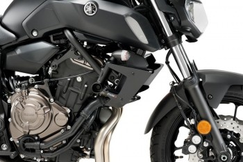 Alerones downforce laterales naked Yamaha MT-07 2018-2020 negros