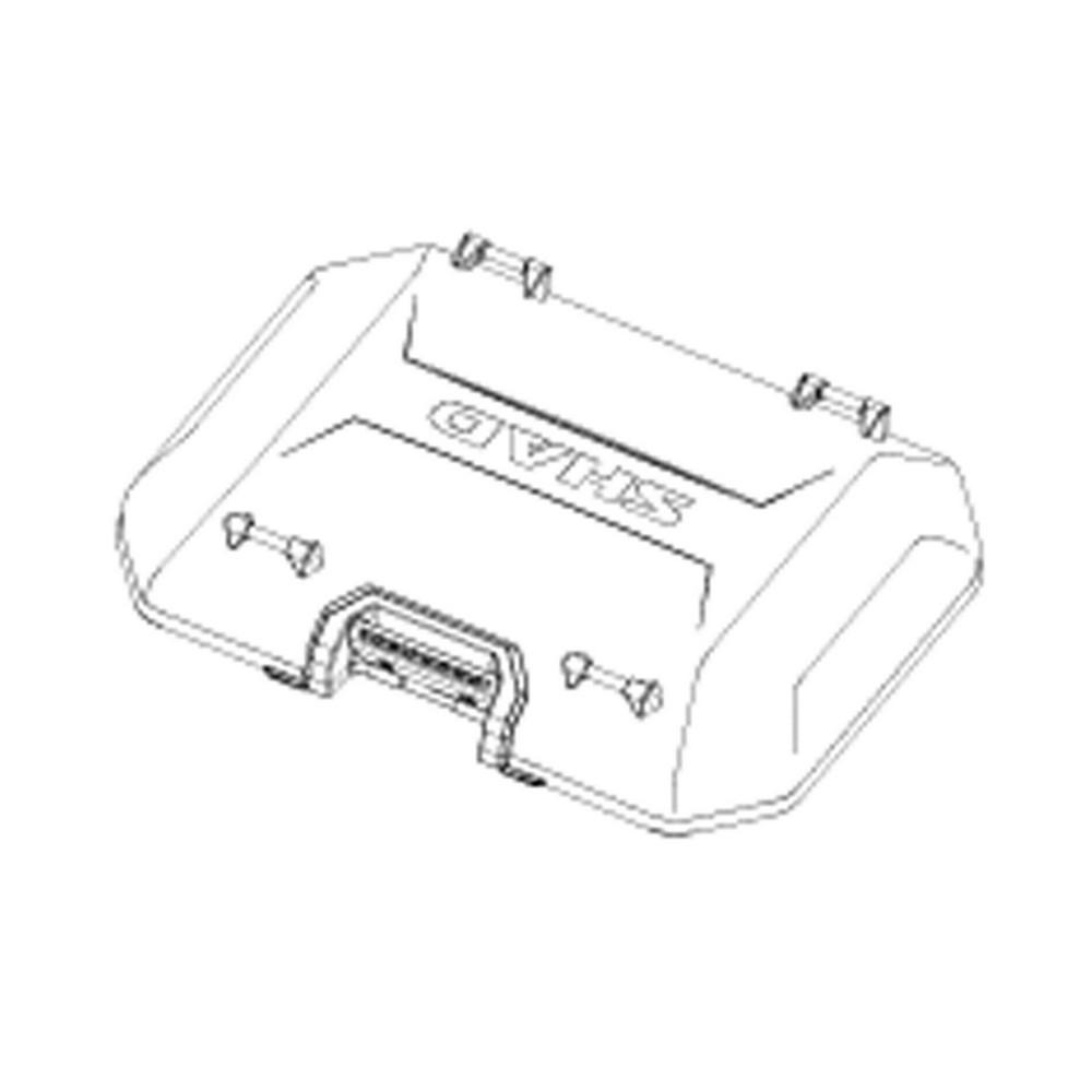 Tapa baul Shad Terra TR55 aluminio
