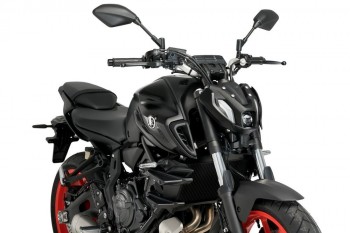 Alerones downforce laterales naked Yamaha MT-07 2021-2024 negros