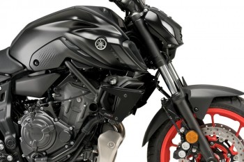 Alerones downforce laterales naked Yamaha MT-07 2021-2024 negros