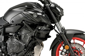 Alerones downforce laterales naked Yamaha MT-07 2021-2024 negros