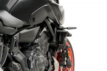 Alerones downforce laterales naked Yamaha MT-07 2021-2024 negros