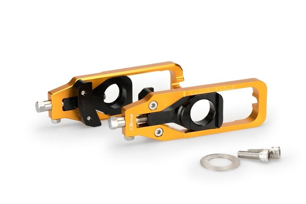 Tensores cadena aluminio CNC BMW M1000R 2023-2024, S1000R 2014-2024, S1000RR 2009-2018 color oro