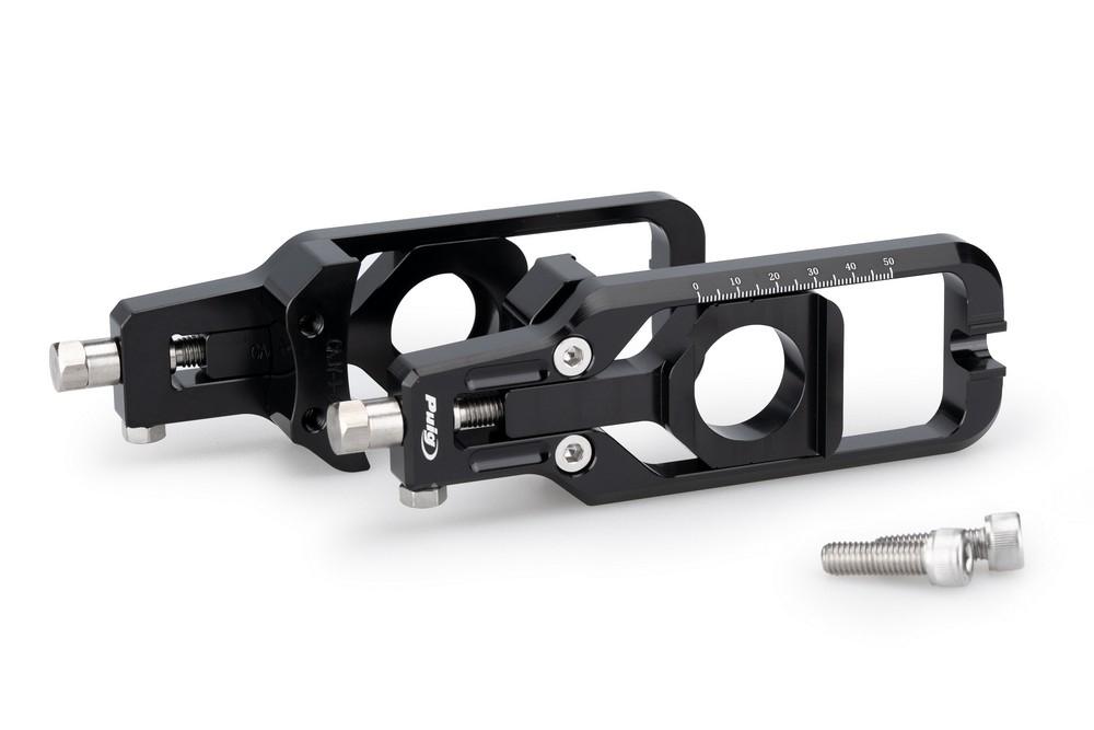 Tensores cadena aluminio CNC Yamaha YZF-R1 2009-2014 negros