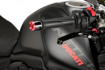 Contrapesos manillar Ducati Monster 937 2021-2024 Puig Thruster negros