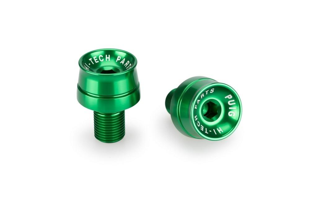 Contrapesos manillar para manillares Puig M16/150 modelo Speed verdes