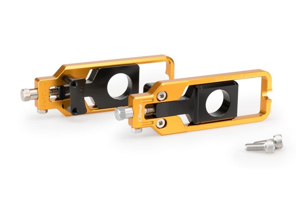 Tensores cadena aluminio CNC Yamaha YZF-R1 /R1M 2020-2024 color oro