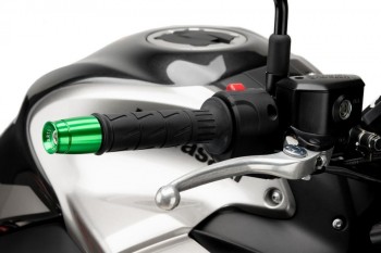Contrapesos manillar Kawasaki modelos diversos Puig sport verdes