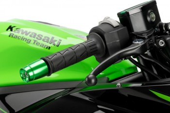 Contrapesos manillar Kawasaki modelos diversos Puig sport verdes