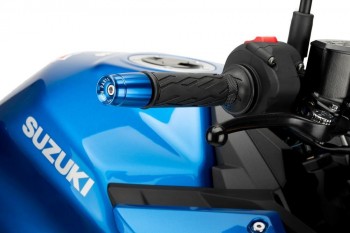 Contrapesos manillar Suzuki modelos diversos, Yamaha X-Max Puig Sport azules