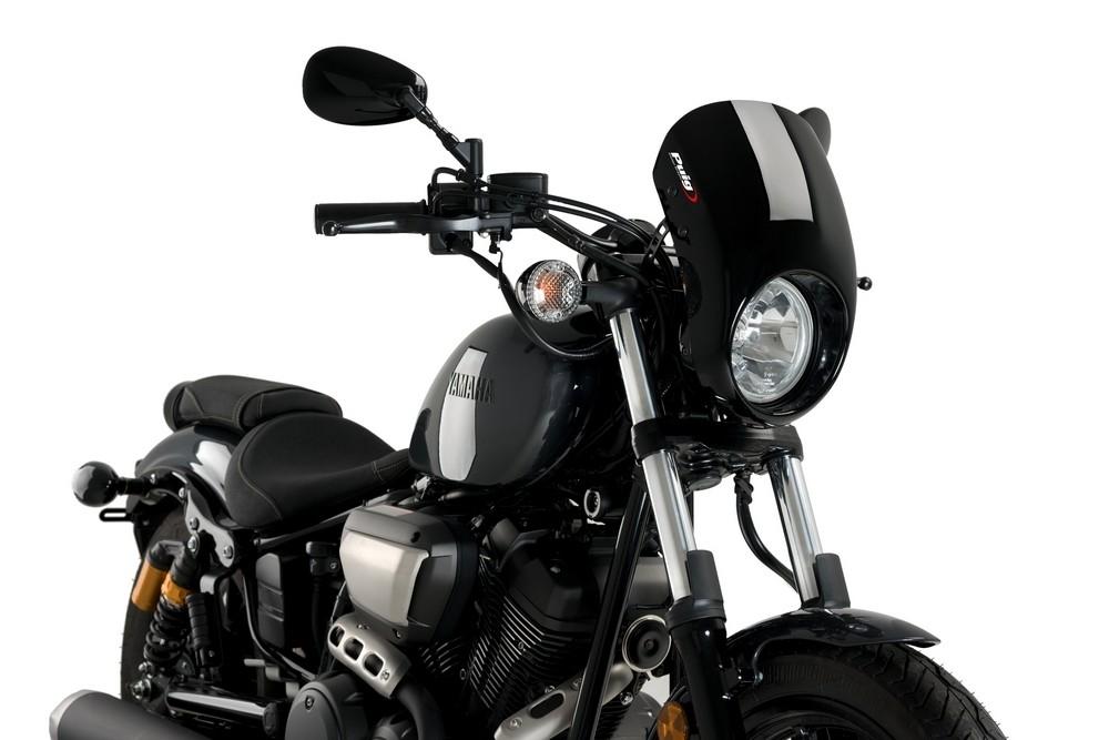 SEMICARENADO MOD.ANARCHY YAMAHA XV950/S C/NEGRO