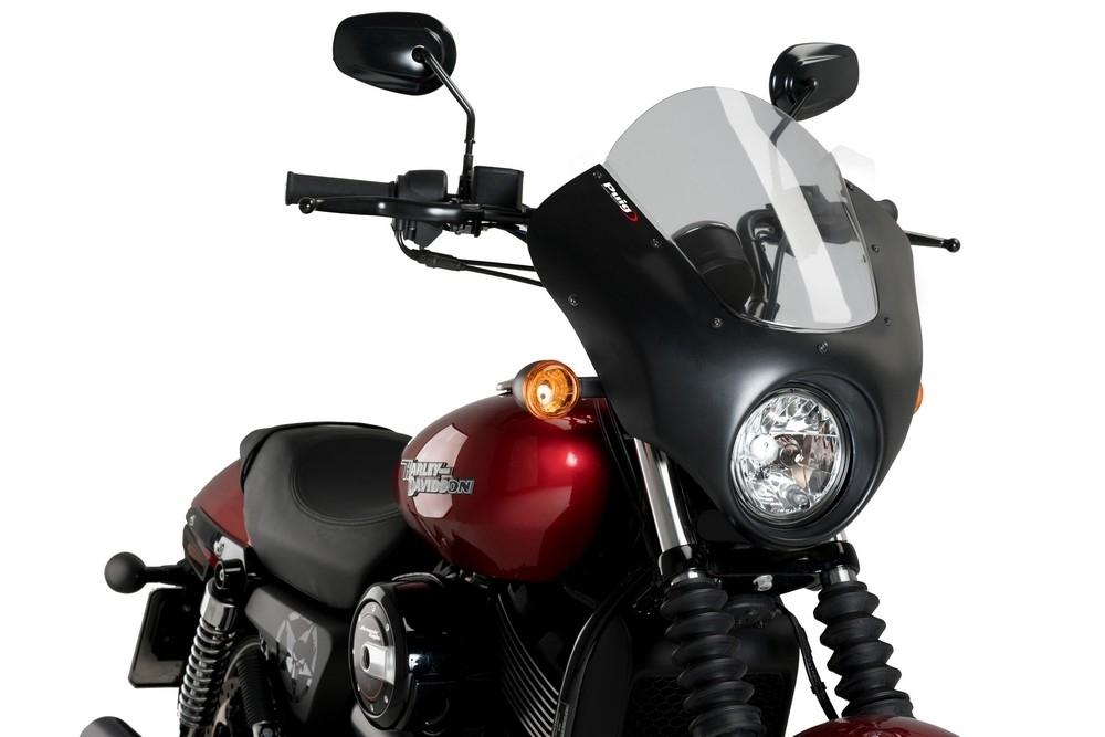 SEMICARENADO MOD.DARK NIGHT HD STREET 750 XG750