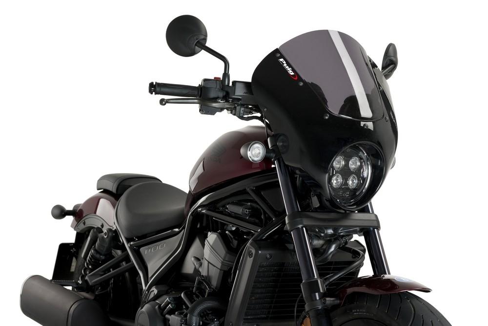 SEMICARENADO MOD.DARK NIGHT HONDA CMX1100 REBEL 21