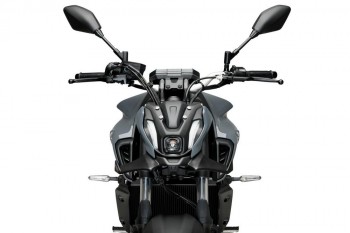 Aleron downforce frontal naked Yamaha MT-07 2021-2024 negro mate